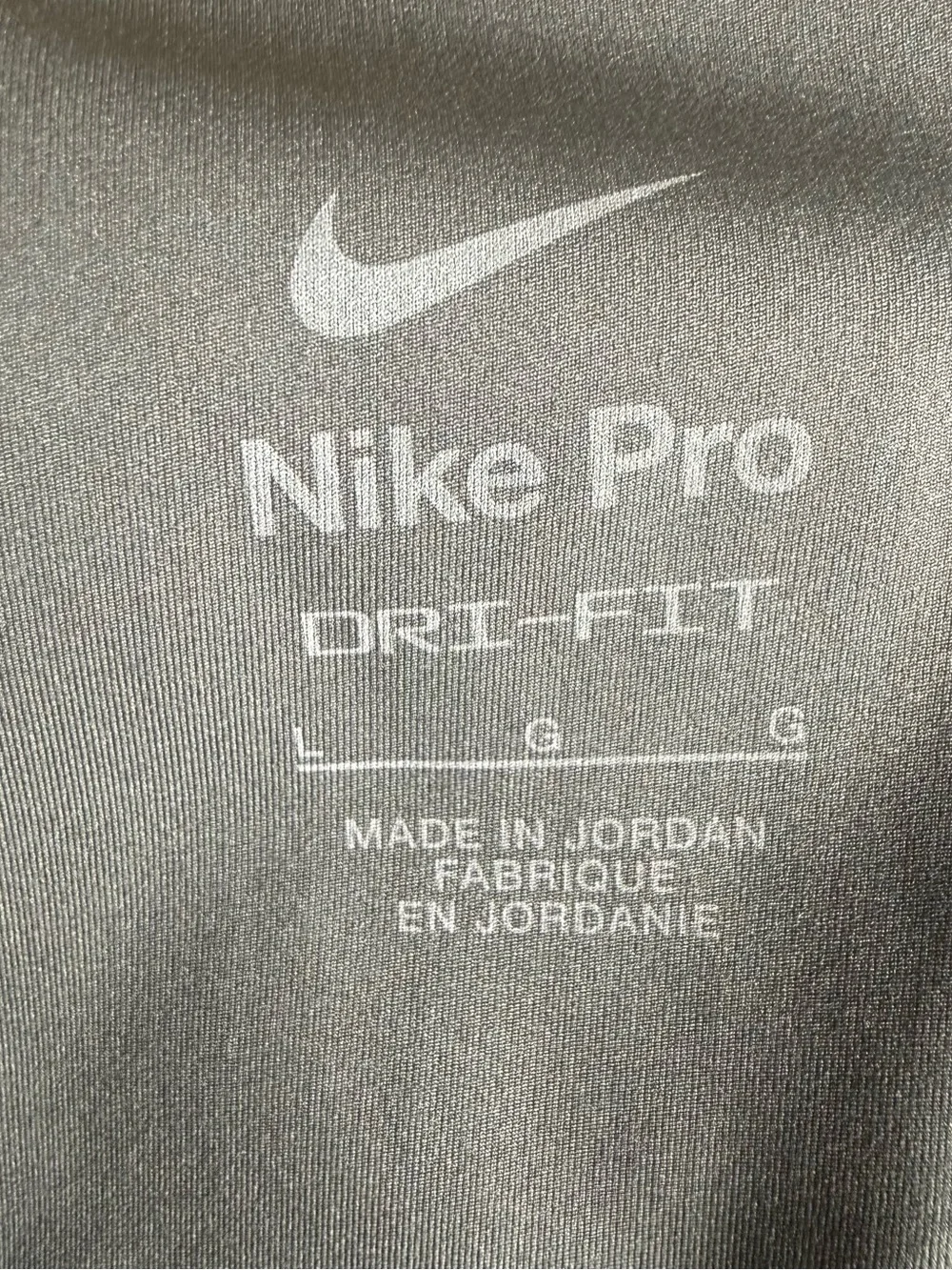 Nike Pro Womens 3 Inch Training Shorts Grey CZ9857-068 Large Gym Athletic NWT